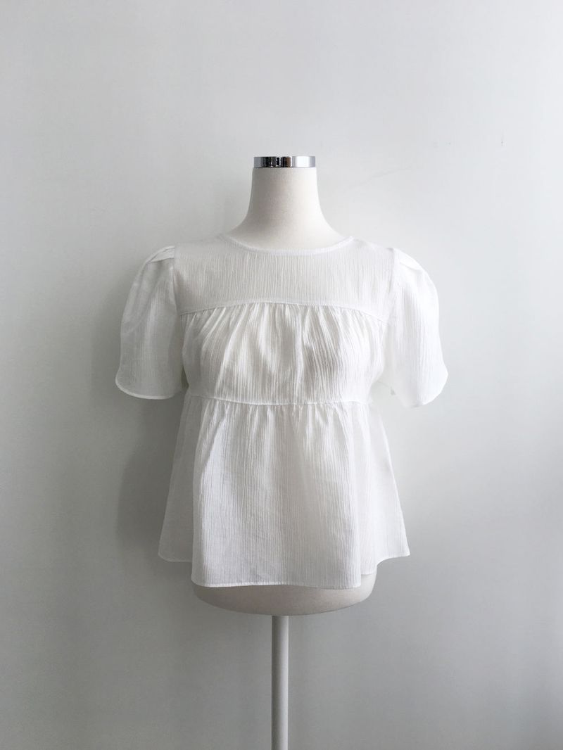 Tulip puff Blouse