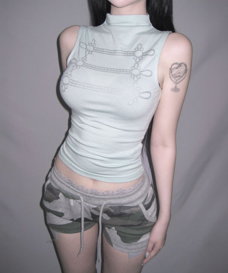 cloud camo shorts (2colors)