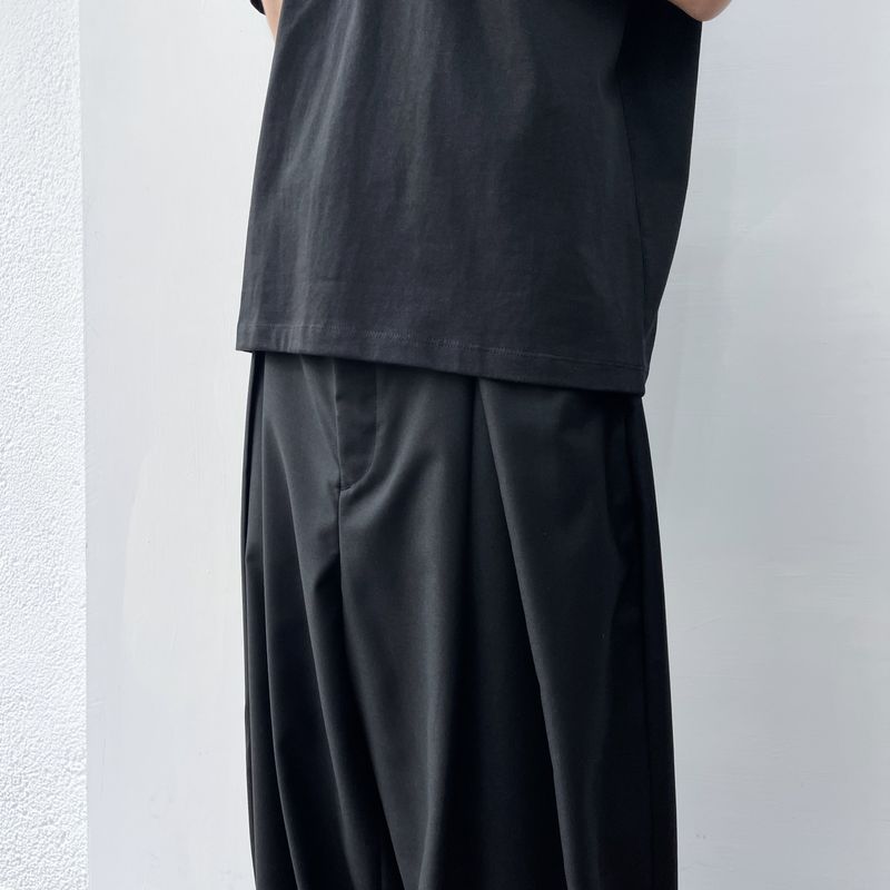 Oversized Pleated Trousers
