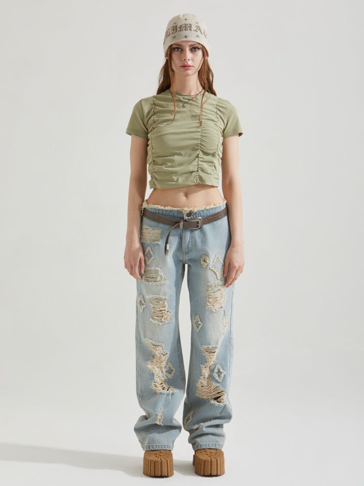 GATELESS（ゲートレス）の「MILKY DENIM（Pants）」