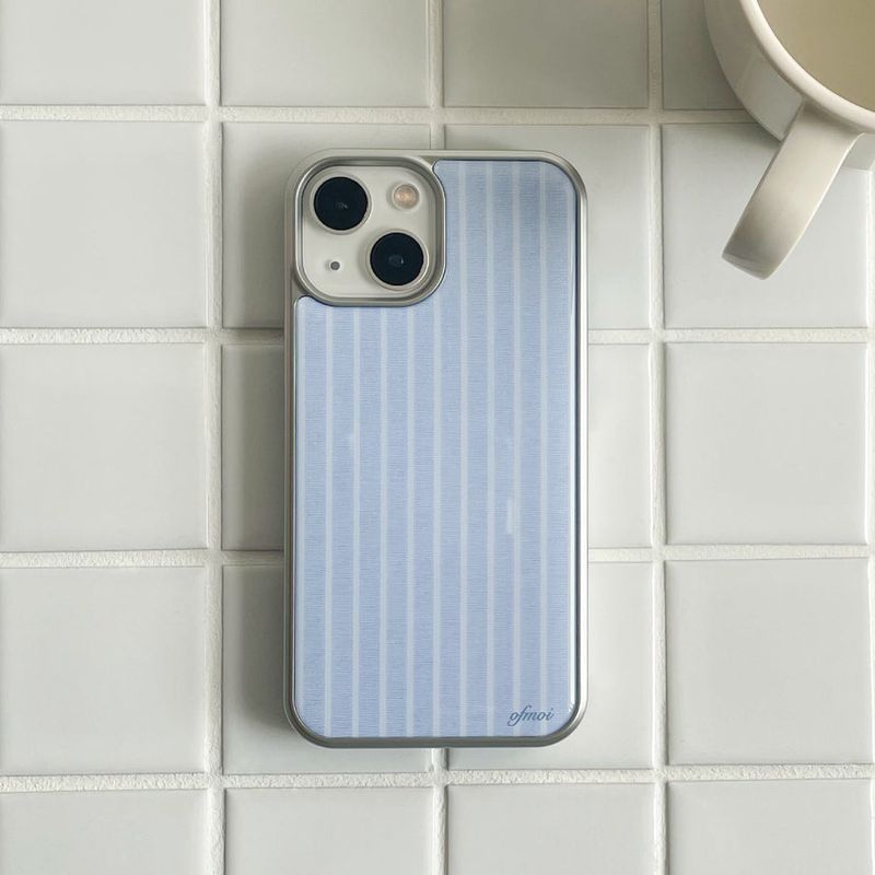 ofmoi（オブモイ）の「sky cotton silver epoxy phone case（Smartphone Accessories）」