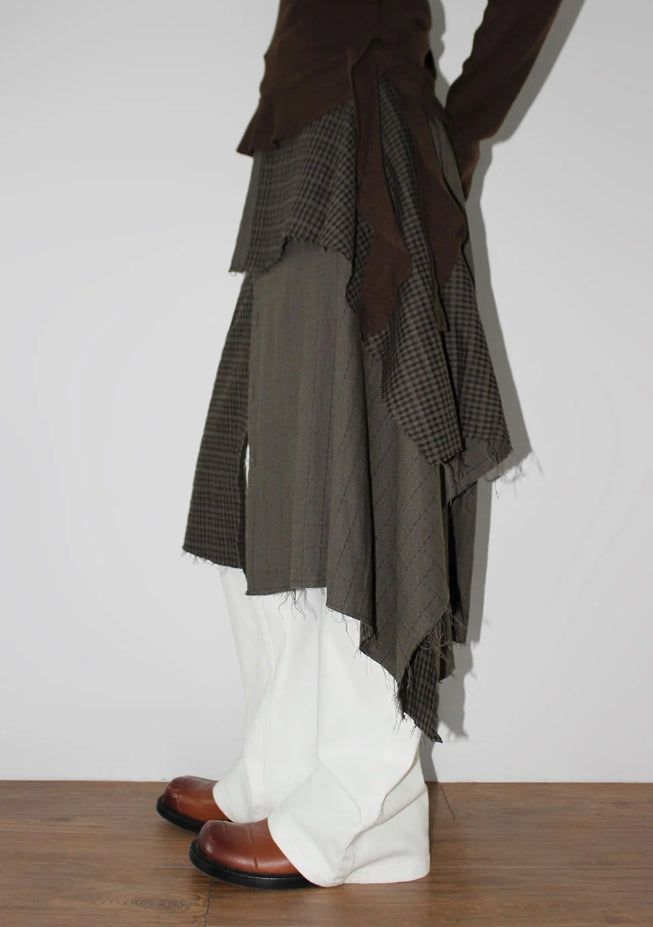 BUTTON PLAY PANEL SKIRT