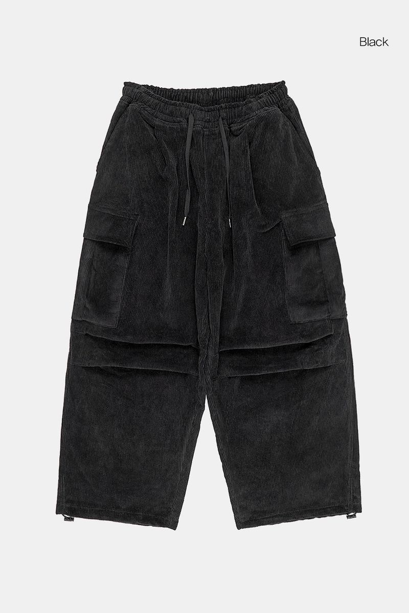 Selfoss corduroy balloon cargo pants