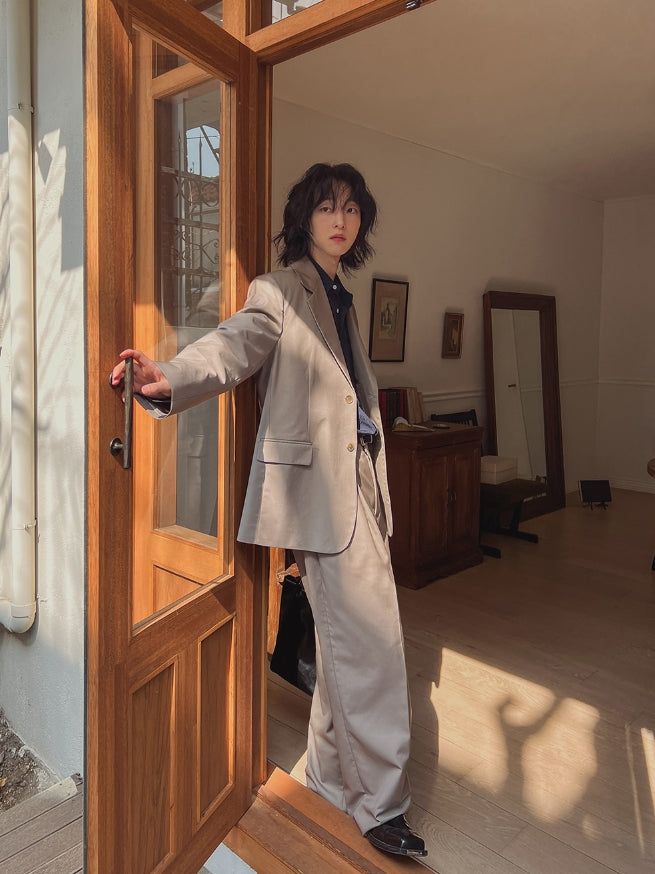 Woobin オーバーブレザー