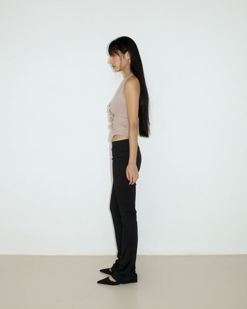 [MADE] Knotted Halter-neck Top 003