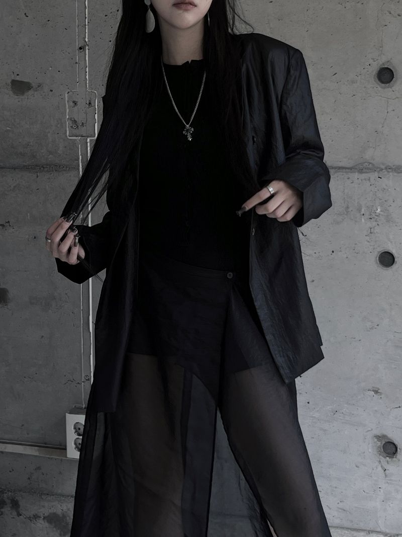 cliche wave anorak jacket (2color)