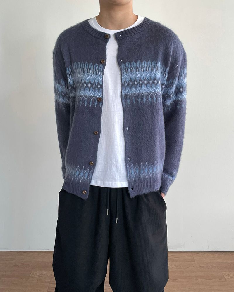 Cozy Nordic Knit Cardigan