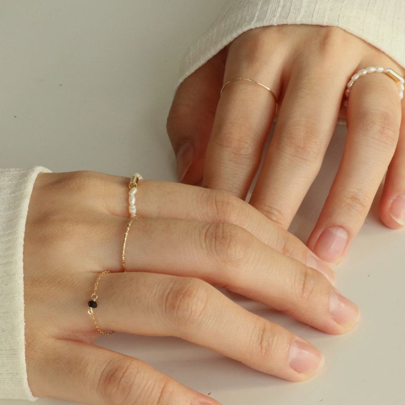 PEARL BEADS RING