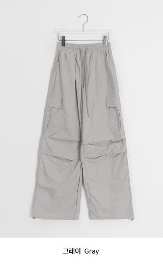 Tsukami Cargo Nylon Parachute Banding Pants