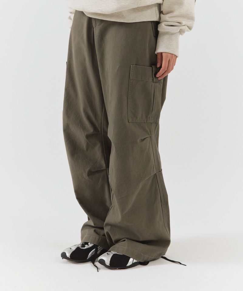 Vintage Washed Cotton Work Pants