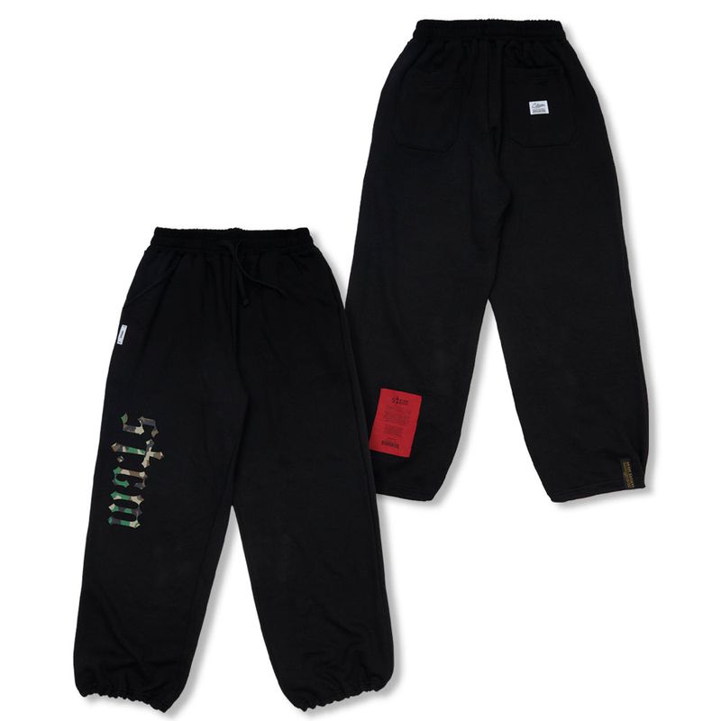 STIGMA（スティグマ）の「Camouflage STGM Wide Jogger Pants Black /Melange（Pants）」