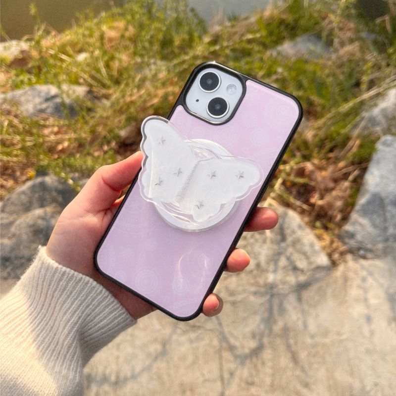 [MADE] pink paisley bumper case