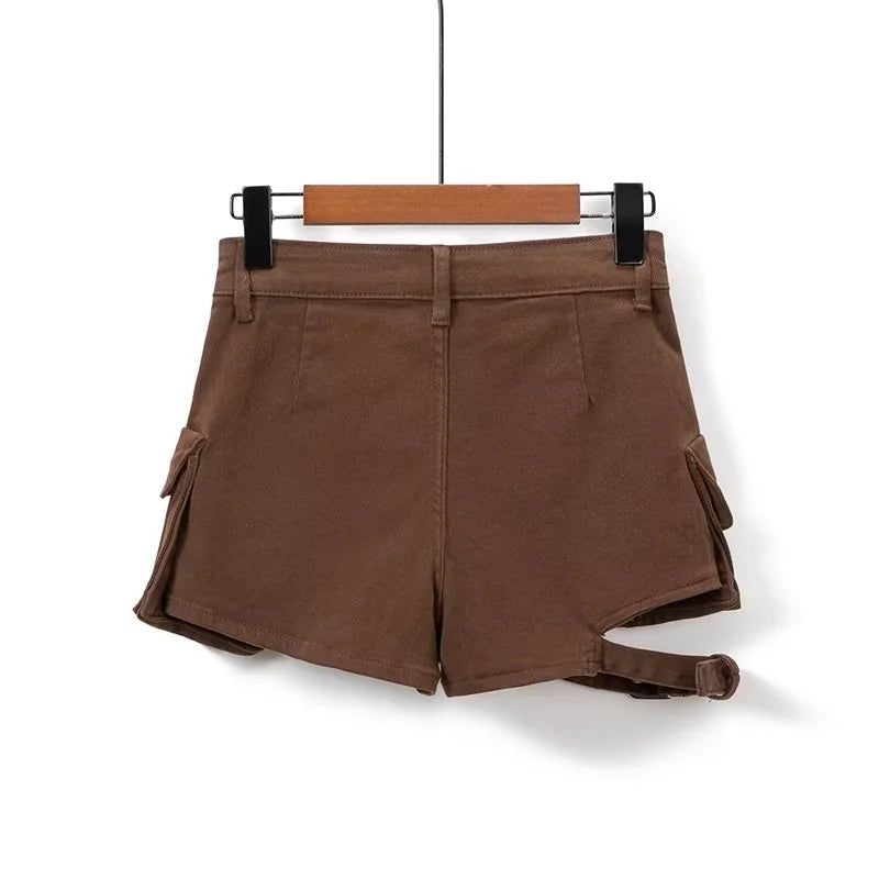 Cargo Belted Shorts 232292336