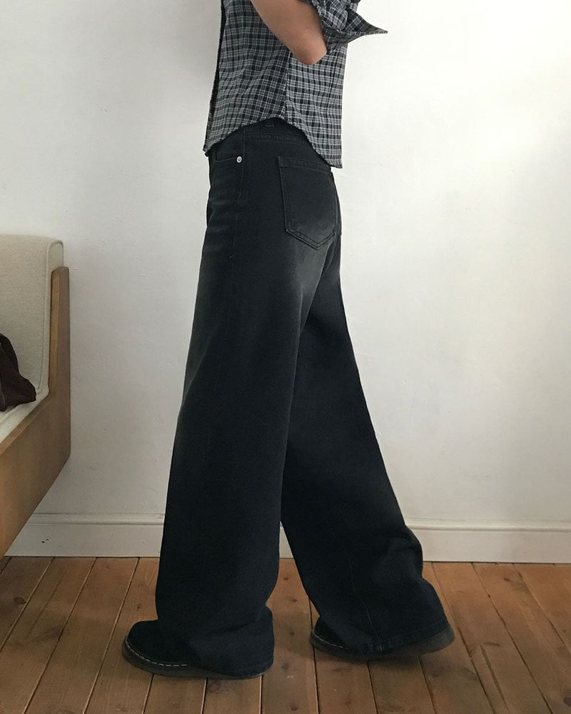 [ORIGINAL] Loose Straight Denim Pants