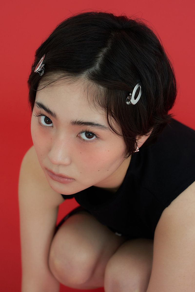 [2SET] metal oval hair pin - silver