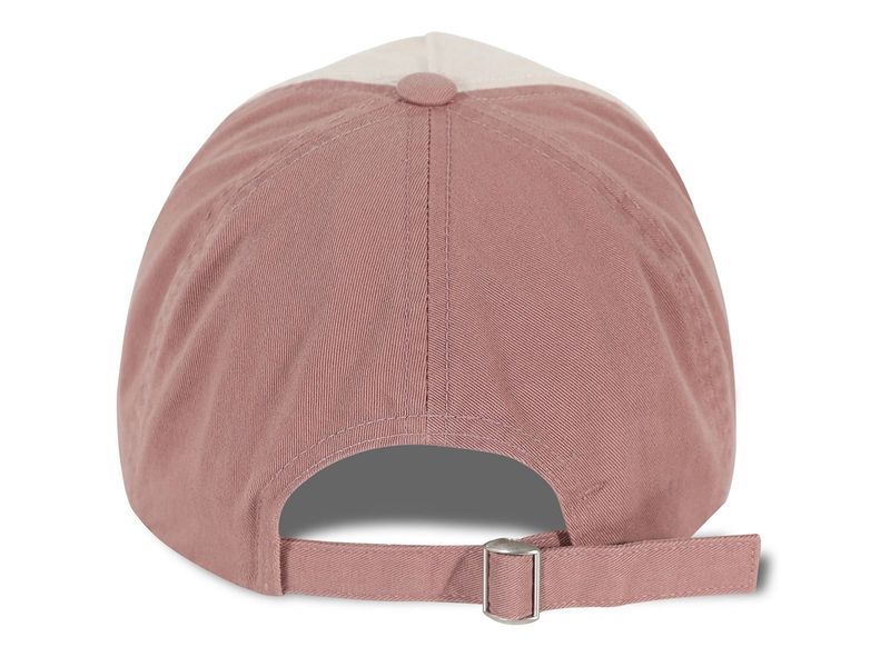 TRENDY RETRO PATCH BALL CAP - PINK