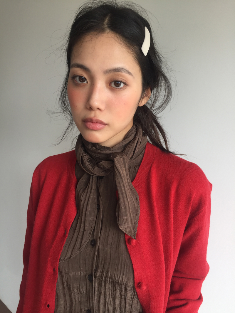 Mer tie blouse (2color)