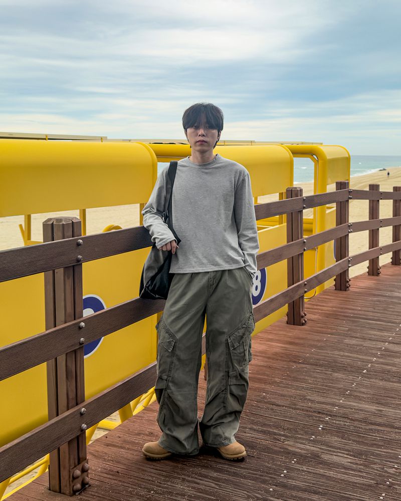 Pre Supima Cropped Long Sleeve