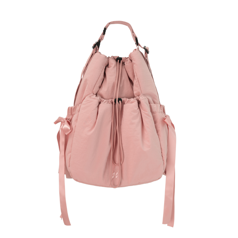 HINE（ハイネ）の「Kiki Ribbon Shoulder & Backpack / Pink（Bags）」