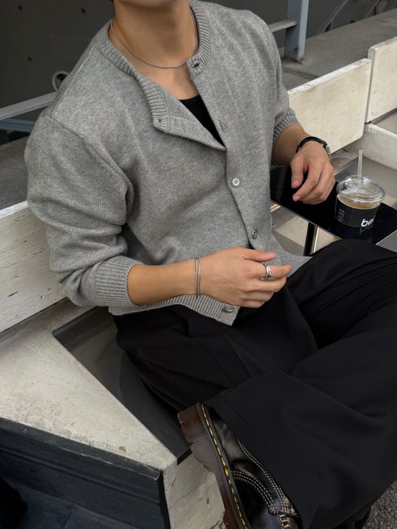 Ox over curved banding pants