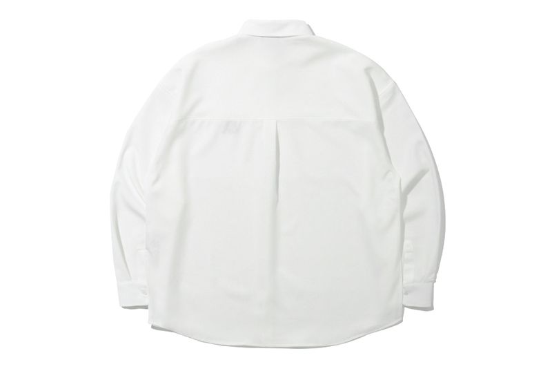 RECENT LOGO SIGNATURE SHIRT_WHITE