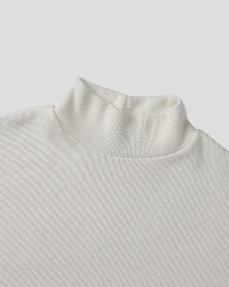 Shadow Fleece Warmer Half Neck T-Shirt