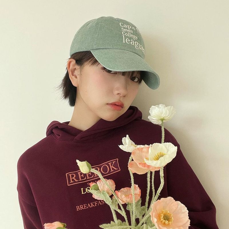 7 COLLEGE NEW WORDING BALL CAP