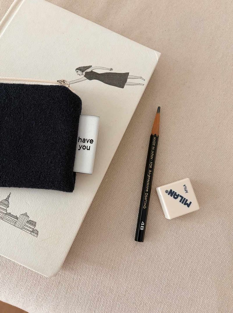 Terry tool pouch - navy