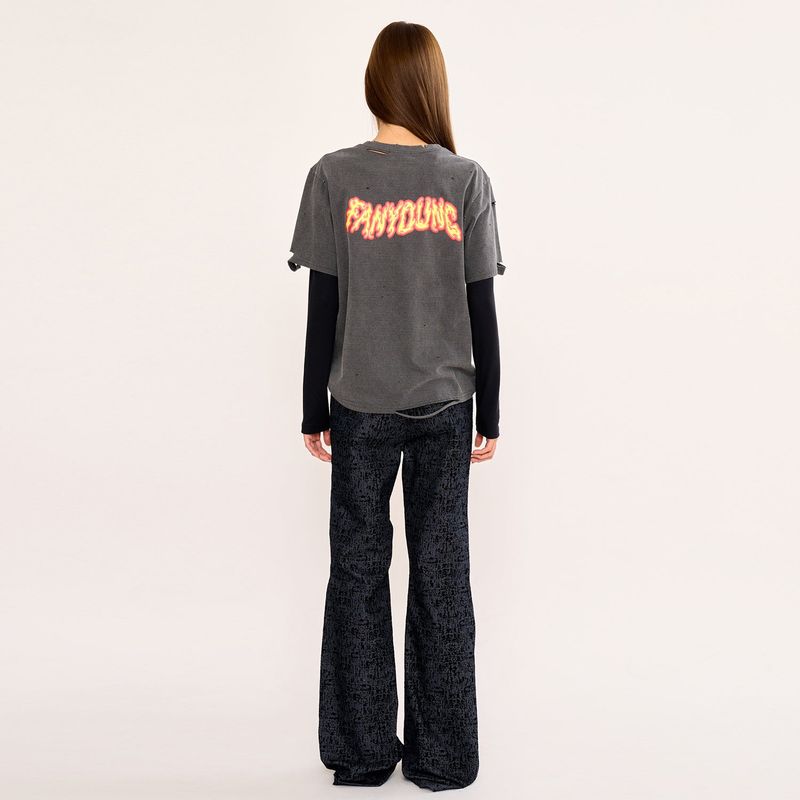 Fire Logo Vintage T