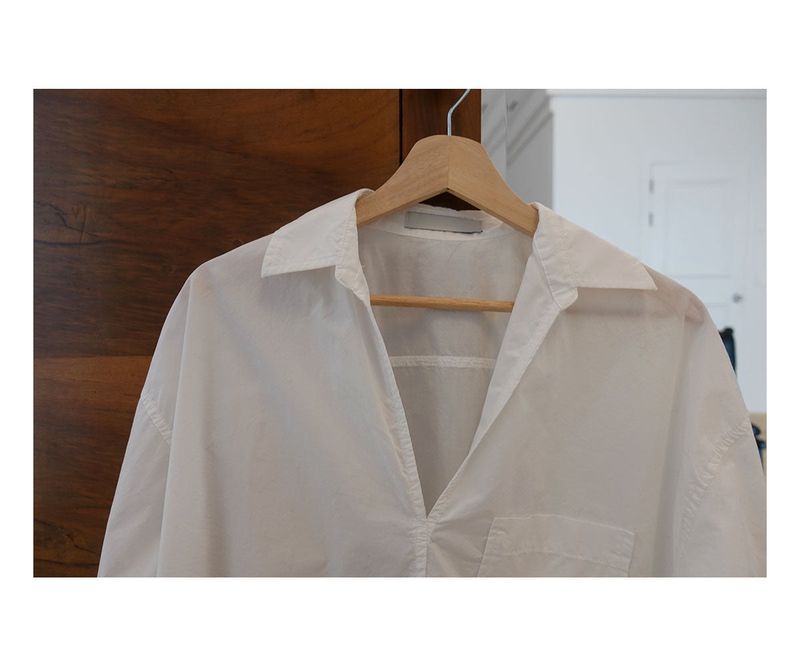 non button white shirts