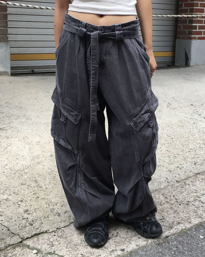 kyoive(コイブ)の「Belted dying cargo pants(Pants)」