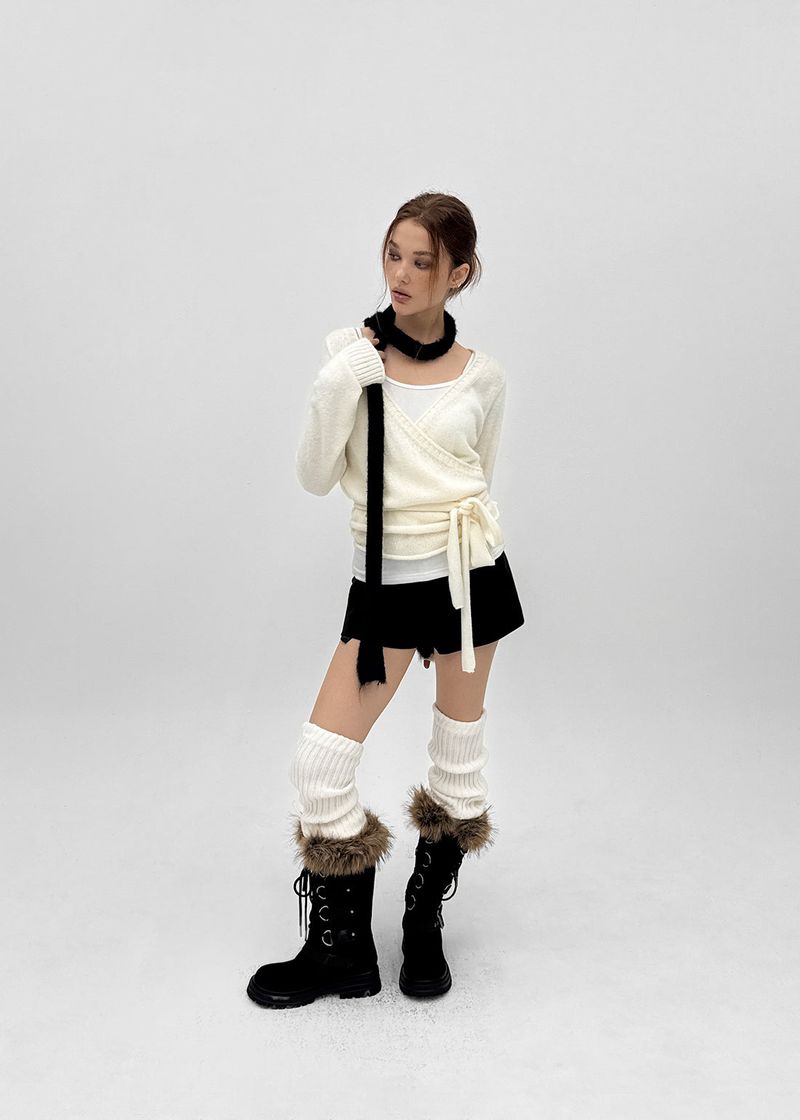 [MADE] Solea Wrap Wool Knit