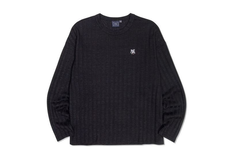 WIDE KNIT CREWNECK