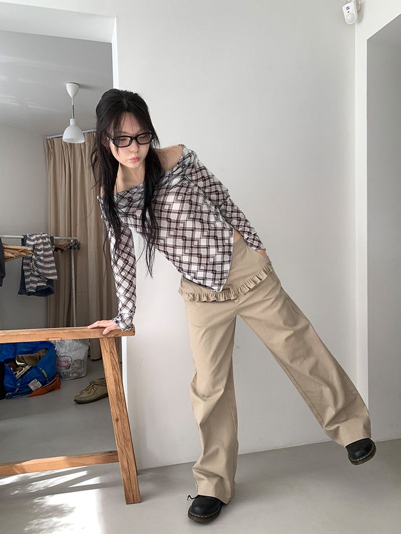 FRILL PANTS (2C)