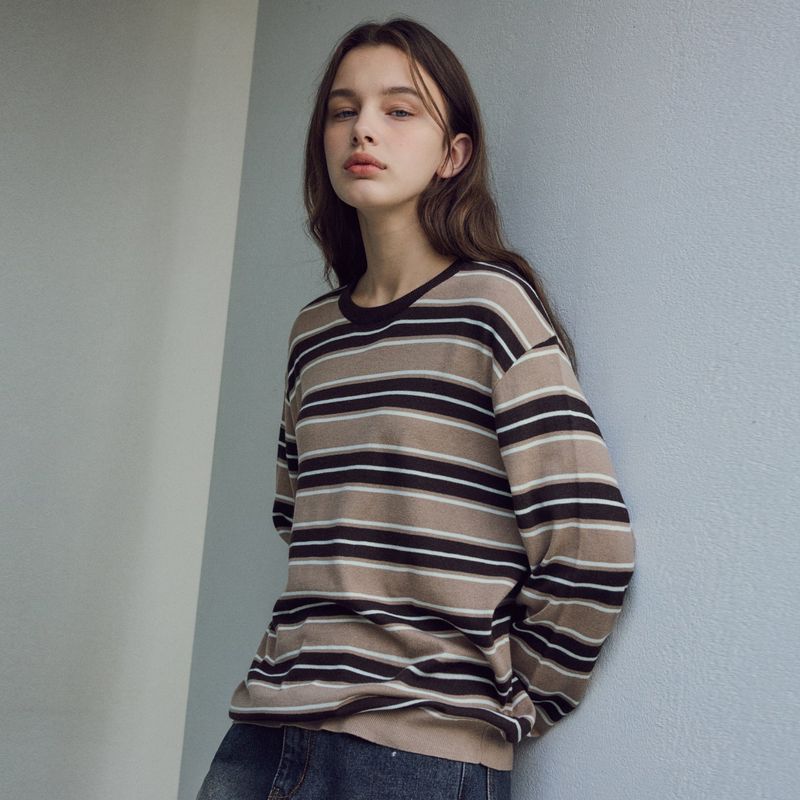 Always Howl Stripe Knit_2Color