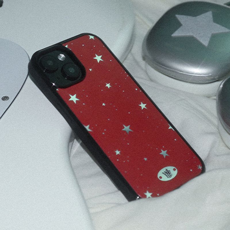 WATERJEAN（ウォータージン）の「[MADE] starry night case (red)（Smartphone Accessories）」