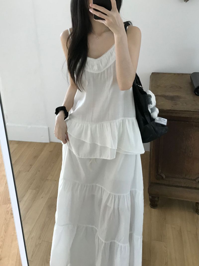 Reese lace sleeveless (4 colors)
