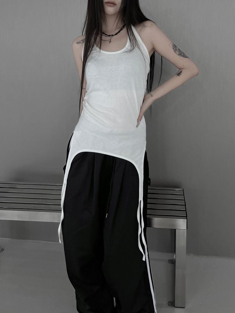 strap skirt sleeveless (3color)