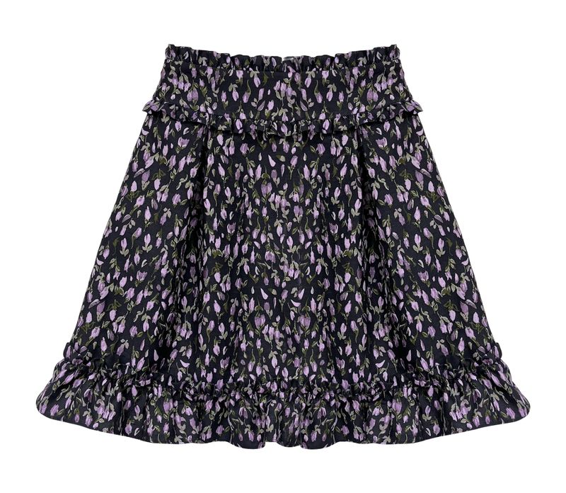 Ruffled skirt