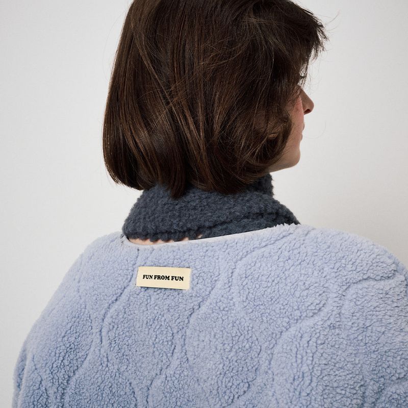 HEART REVERSIBLE JACKET_BABY BLUE