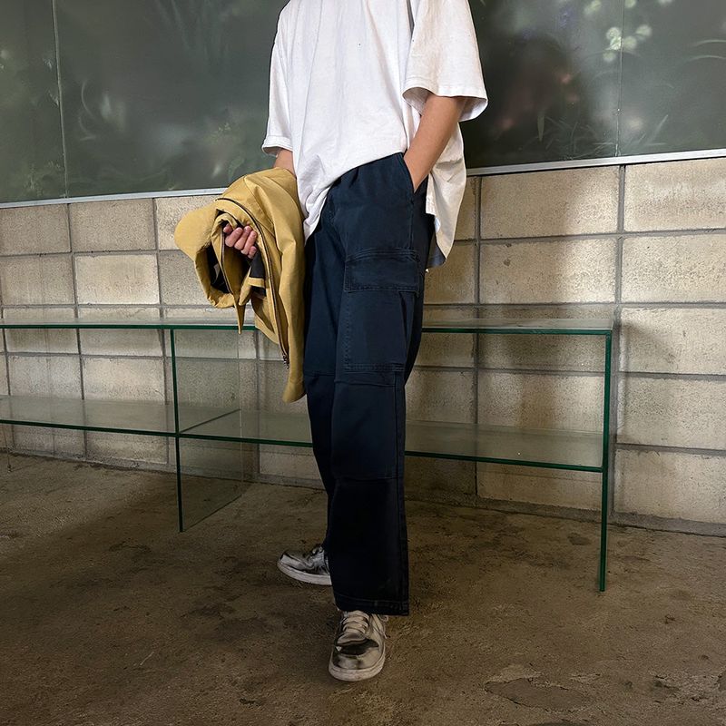 Face Pintuck Call Cargo Pants (4color)