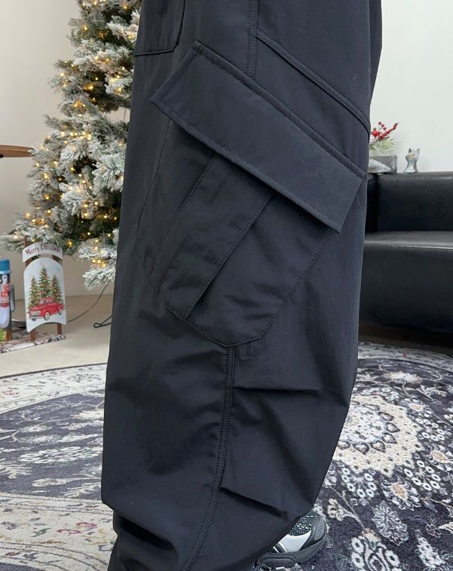 Mate brushed nylon cargo pants