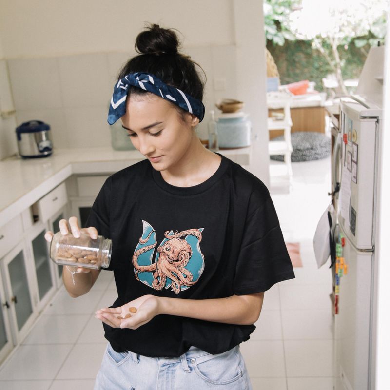 マークトパスロゴTシャツ