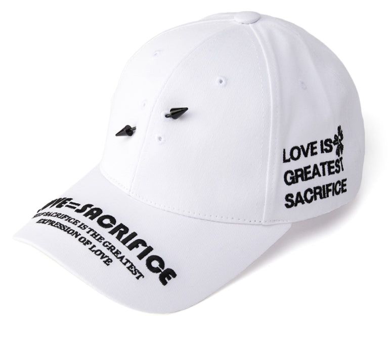 LOVE SACRIFICE ball cap_White