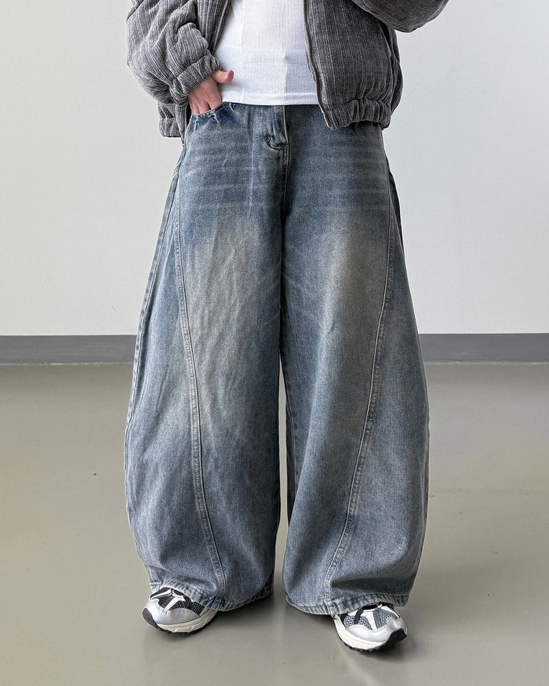 Curvin Shape Wide Denim