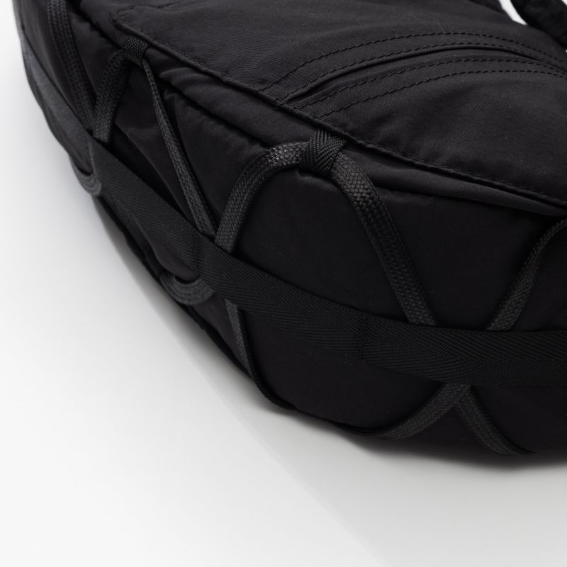 Taped Shoulder Bag (Black)