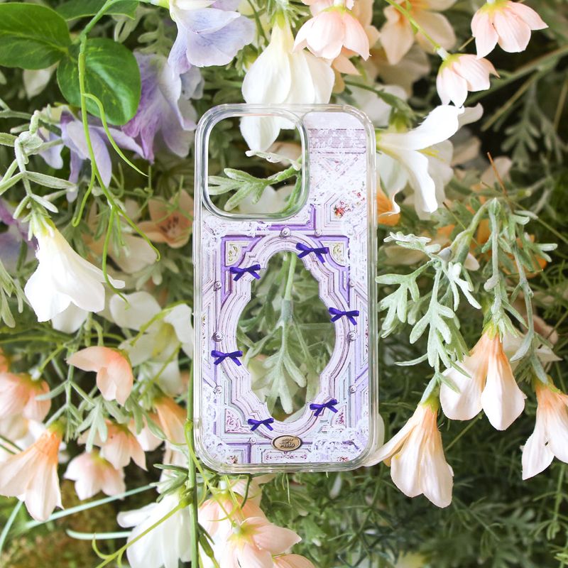 【MADE】Lace frame Jelly hard Phone case