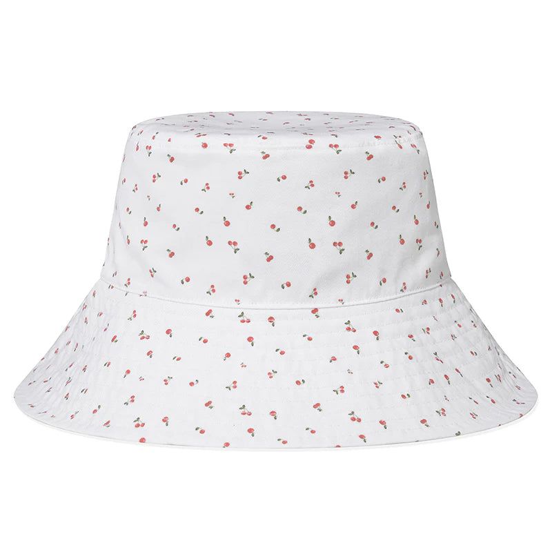 KIRSH PLAIN CHERRY BUCKET HAT
