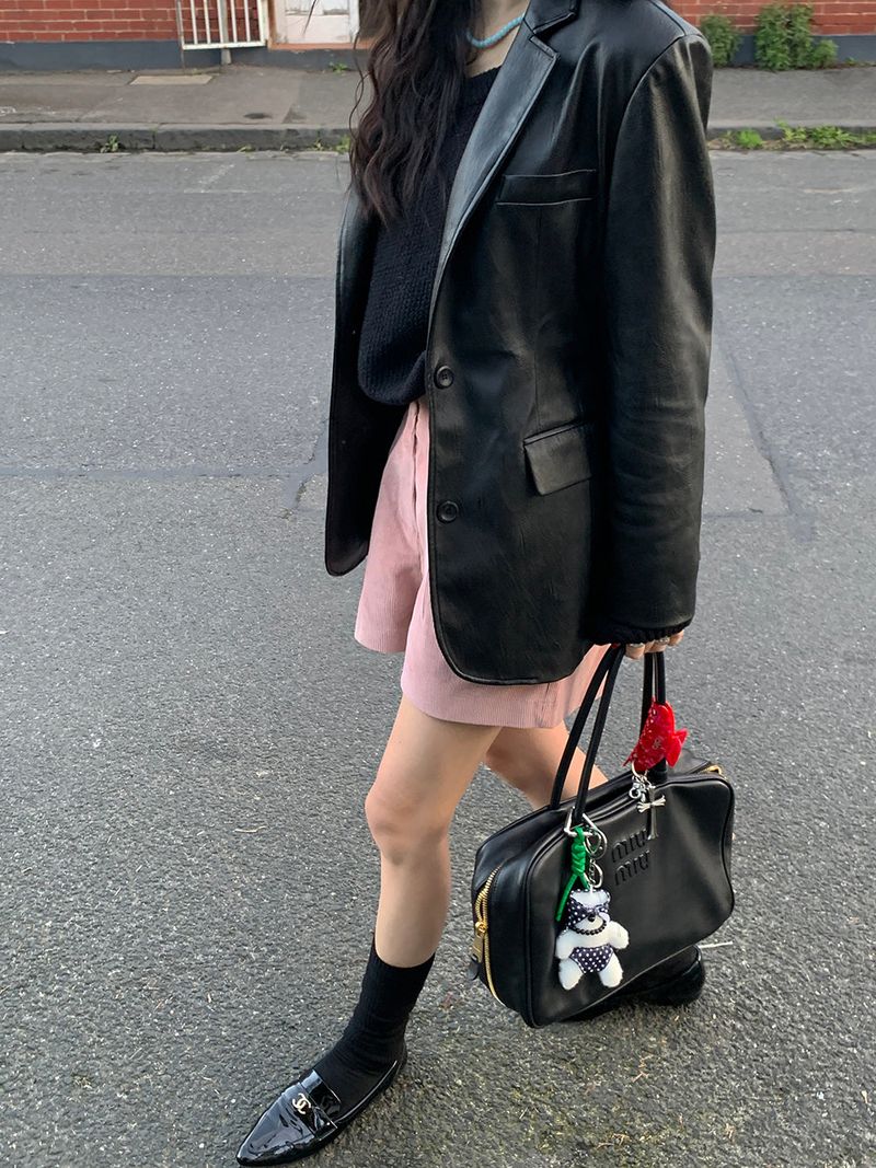[MADE] Onz Classic Vegan Leather Jacket