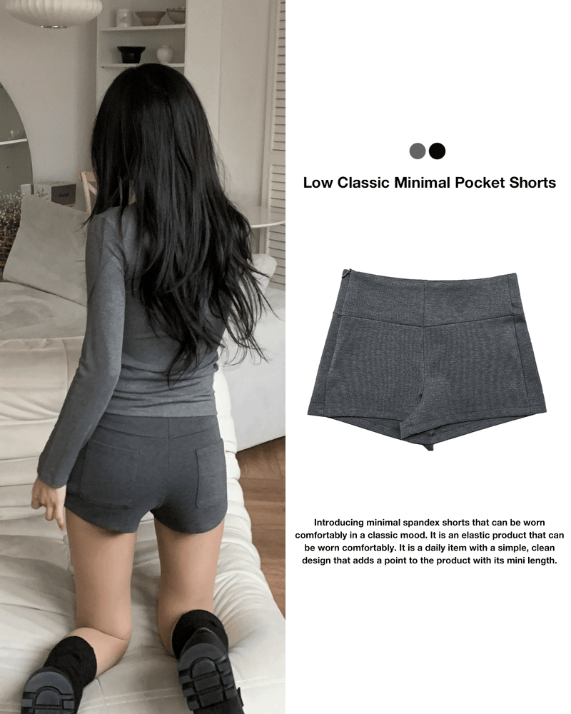 GUSTA（グスタ）の「 Low Classic Minimal Pocket Span Shorts (2 colors)（Pants）」